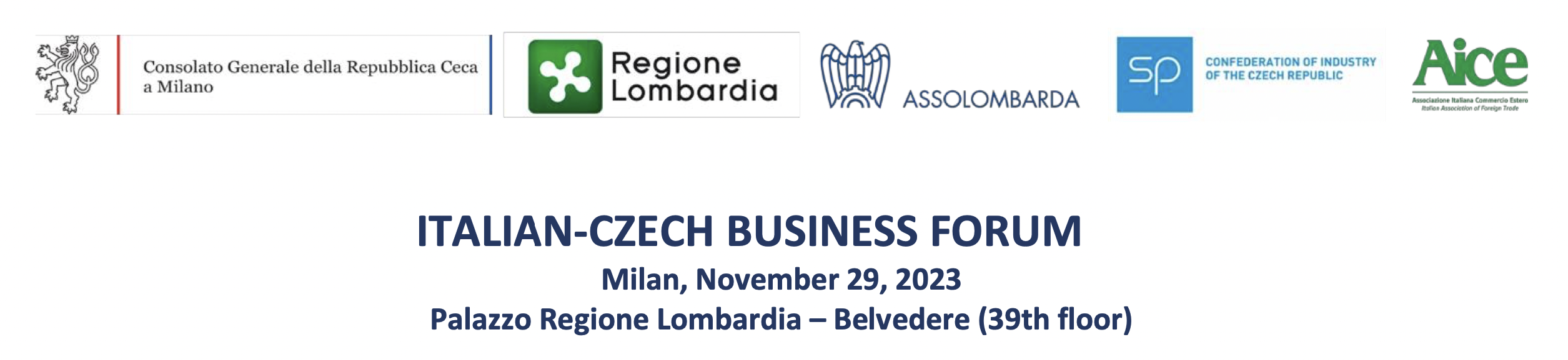 Repubblica Ceca: Business Forum